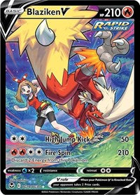 Blaziken V (TG14/TG30) [SWSH12 Silver Tempest Trainer Gallery]