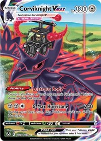 Corviknight VMAX (TG19/TG30) [SWSH12 Silver Tempest Trainer Gallery]