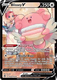 Blissey V (TG22/TG30) [SWSH12 Silver Tempest Trainer Gallery]