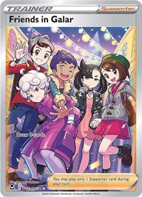 Friends in Galar (TG23/TG30) [SWSH12 Silver Tempest Trainer Gallery]