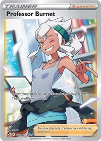 Professor Burnet (TG26/TG30) [SWSH12 Silver Tempest Trainer Gallery]