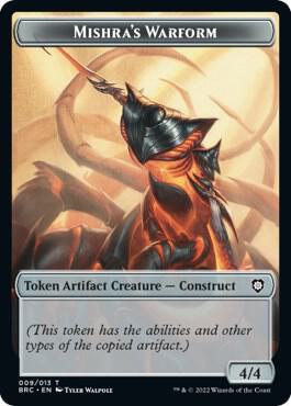 Mishra's Warform // Inkling Double-sided Token (9 // 7) [The Brothers' War Commander]