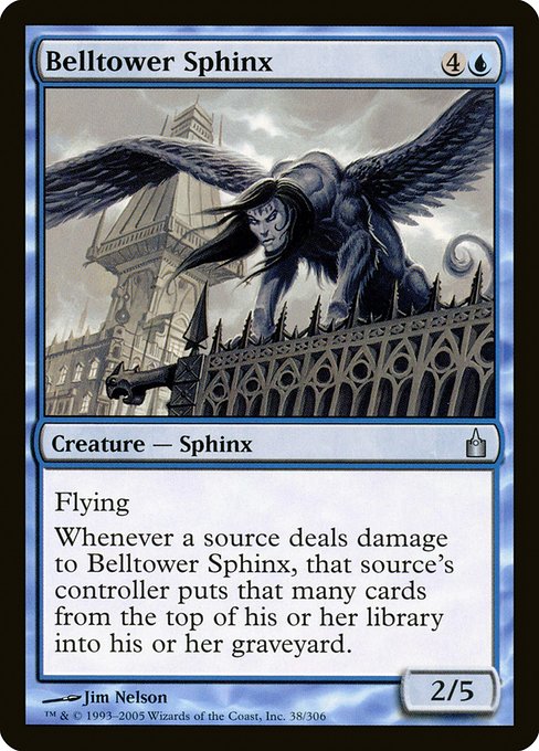 Belltower Sphinx (38) [Ravnica: City of Guilds]