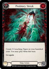 Predatory Streak (Red) (DYN062) [Dynasty]