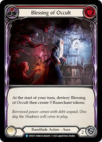 Blessing of Occult (Red) (DYN179) [Dynasty]