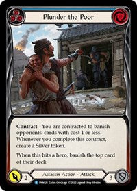 Plunder the Poor (Blue) (DYN126) [Dynasty]