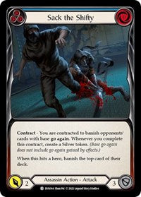 Sack the Shifty (Blue) (DYN144) [Dynasty]
