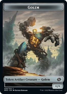 Golem Token (6) [The Brothers' War]