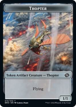 Thopter Token (10) [The Brothers' War]