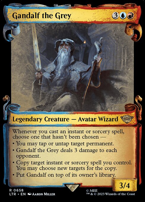 Gandalf the Grey (658) [The Lord of the Rings: Tales of Middle-earth] [Showcase]