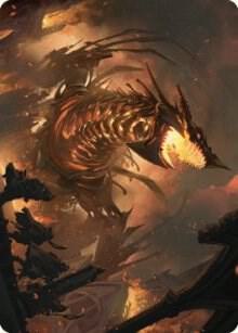 The Fall of Kroog Art Card (20) [The Brothers' War Art Series]
