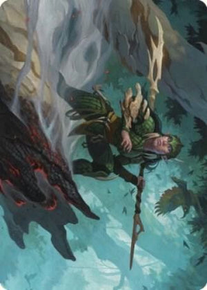 Gwenna, Eyes of Gaea Art Card (25) [The Brothers' War Art Series]