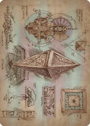 Keening Stone Art Card (64) [The Brothers' War Art Series]