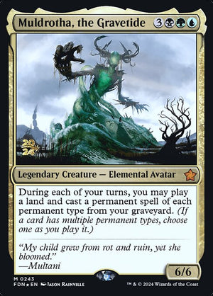 Muldrotha, the Gravetide (243s) [Foundations Promos]