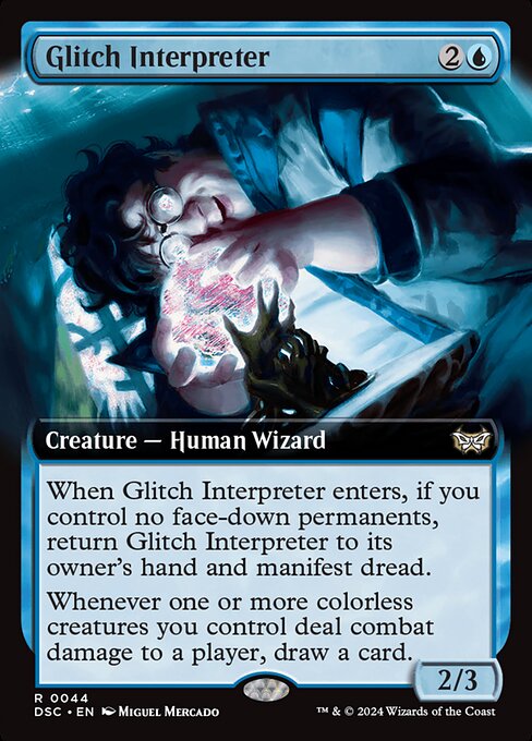 Glitch Interpreter (44) [Duskmourn: House of Horror Commander]