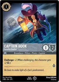 Captain Hook - Forceful Duelist (7) [D23 Promos]