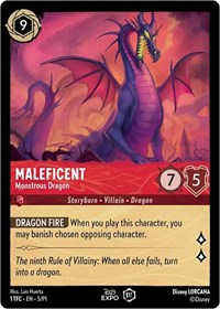 Maleficent - Monstrous Dragon (5) [D23 Promos]