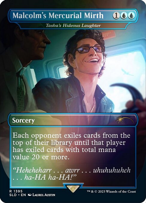 Tasha's Hideous Laughter (1395★) [Secret Lair Drop] [Borderless]