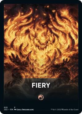 Fiery Theme Card (31) [Jumpstart 2022]