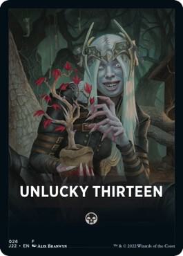 Unlucky Thirteen Theme Card (26) [Jumpstart 2022]
