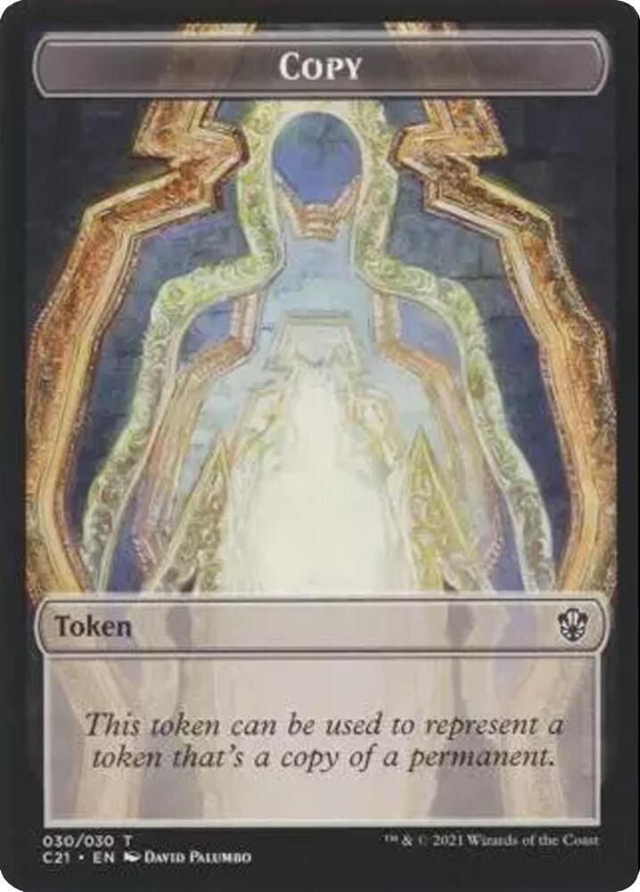 Copy // Land Mine Double-Sided Token (Secret Lair) (30 // 12) [Unique and Miscellaneous Promos]