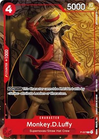 Monkey.D.Luffy - P-007 (Tournament Pack Vol. 1) (P-007) [One Piece Promotion Cards]