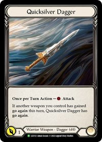 Quicksilver Dagger - LGS112 (LGS112) [Flesh and Blood Promo Cards]