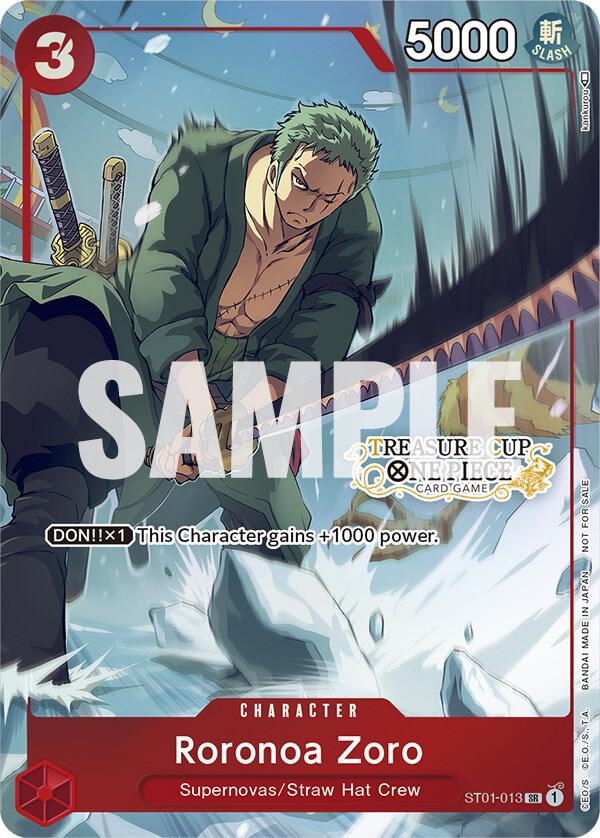 Roronoa Zoro - ST01-013 (Treasure Cup) [One Piece Promotion Cards]
