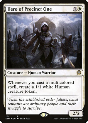 Hero of Precinct One (101) [Dominaria United Commander]
