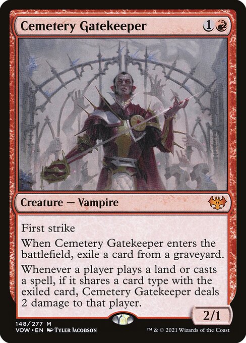 Cemetery Gatekeeper (148) [Innistrad: Crimson Vow]