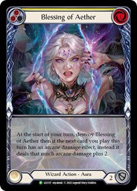 Blessing of Aether (Yellow) - LGS117 (LGS117) [Flesh and Blood Promo Cards]