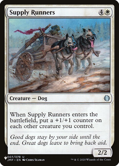 Supply Runners (JMP-7) [The List]
