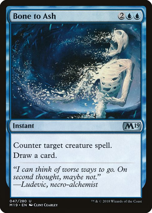 Bone to Ash (47) [Core Set 2019]