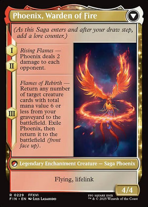 Joshua, Phoenix's Dominant // Phoenix, Warden of Fire (229) [Final Fantasy] Reverse