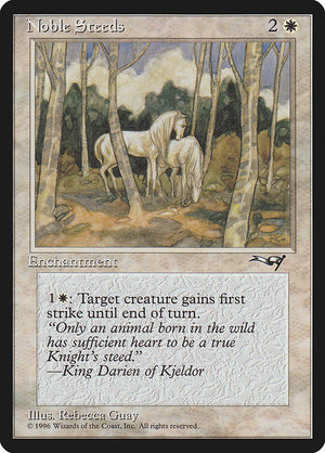 Noble Steeds (11a) [Alliances]