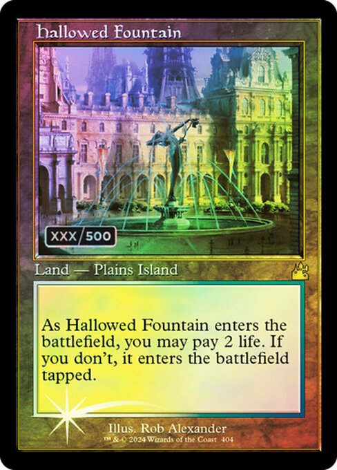 Hallowed Fountain (404z) [Ravnica Remastered]