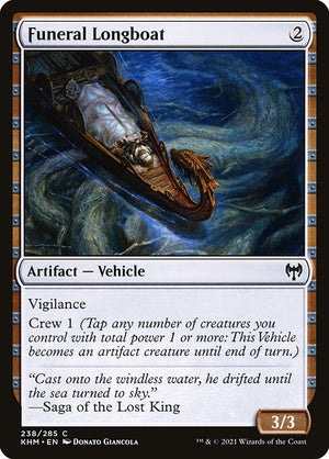 Funeral Longboat (238) [Kaldheim]