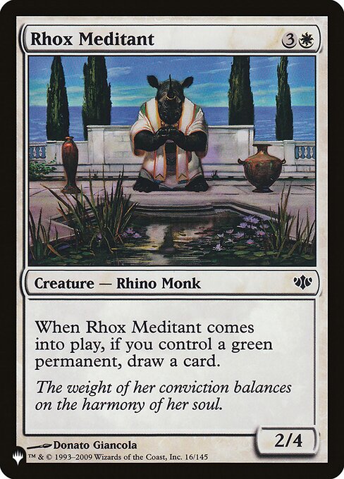 Rhox Meditant (CON-16) [The List]