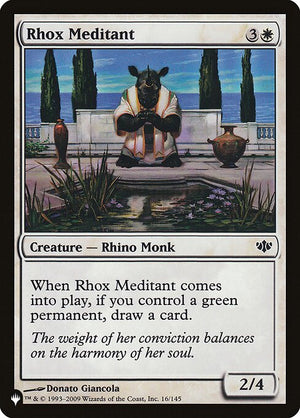 Rhox Meditant (CON-16) [The List]