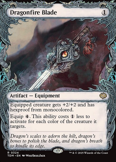 Dragonfire Blade (324) [Tarkir: Dragonstorm]