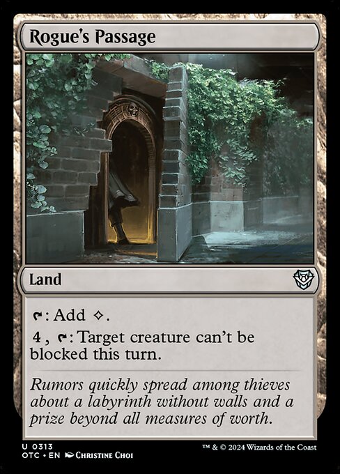 Rogue's Passage (313) [Outlaws of Thunder Junction Commander]