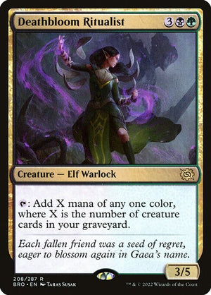 Deathbloom Ritualist (208) [The Brothers' War]