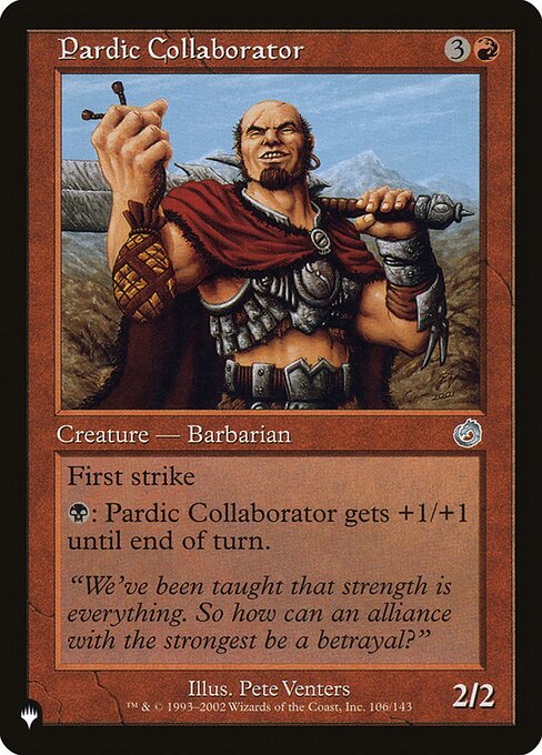 Pardic Collaborator (TOR-106) [The List]