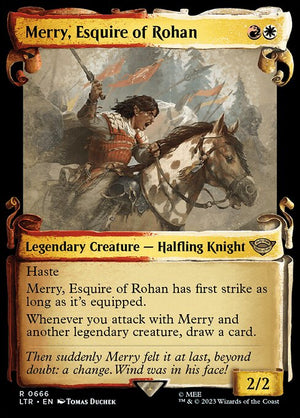 Merry, Esquire of Rohan (666) [The Lord of the Rings: Tales of Middle-earth] [Showcase]