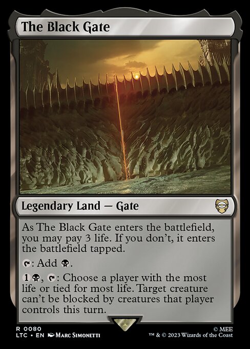 The Black Gate (80) [Tales of Middle-earth Commander]