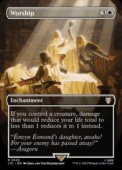 Worship (522) [Tales of Middle-earth Commander] [Borderless]