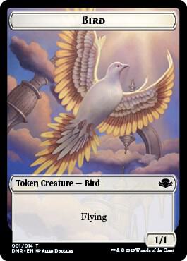Bird Token (1) [Dominaria Remastered]