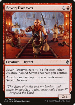 Seven Dwarves (141) [Throne of Eldraine]
