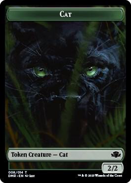 Cat Token (008) (8) [Dominaria Remastered]
