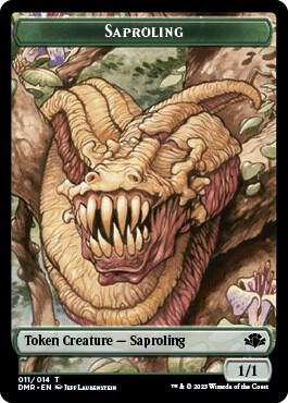 Saproling Token (11) [Dominaria Remastered]